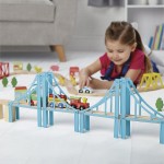 Set trenulet  Train City 100 piese din lemn